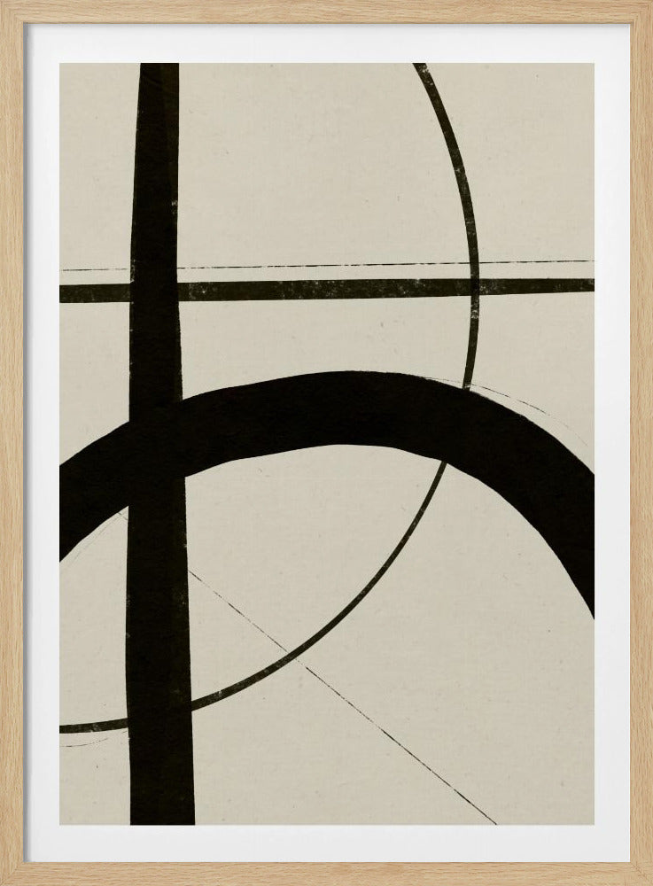 Curved Lines Dance | Poster