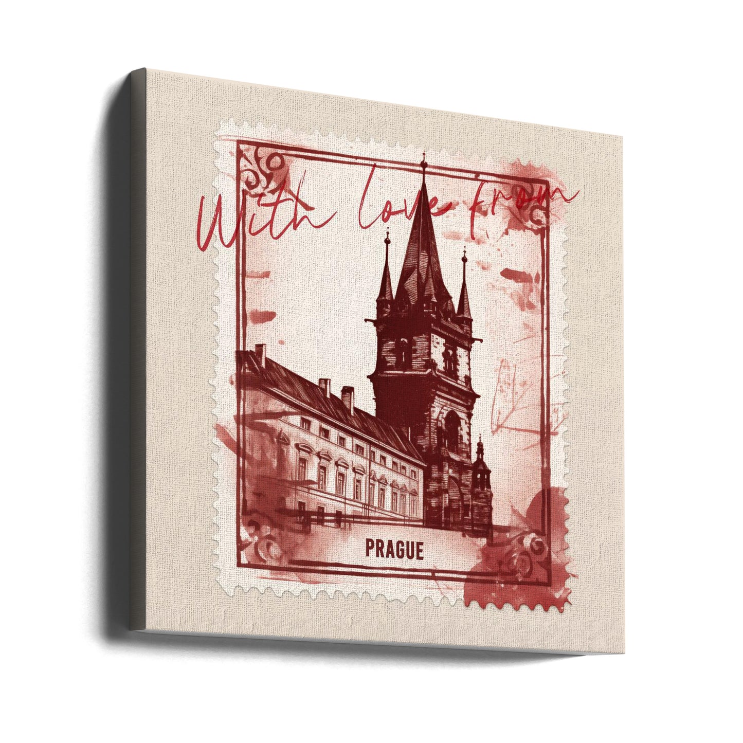 With Love From Prague | Canvas