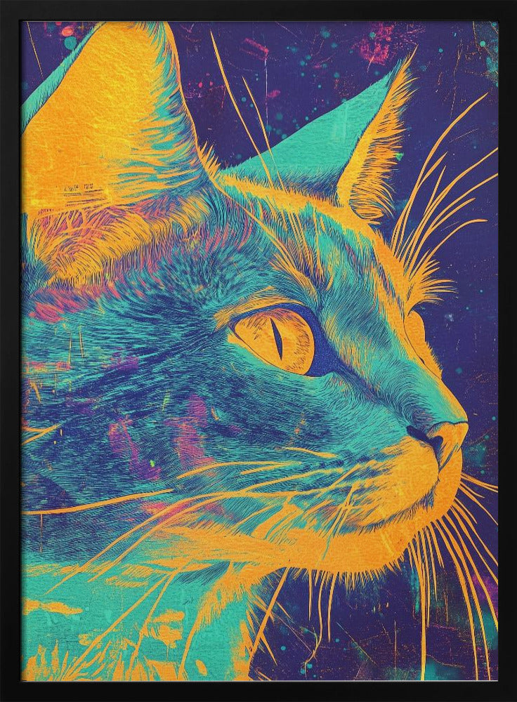 Blue Cat | Poster