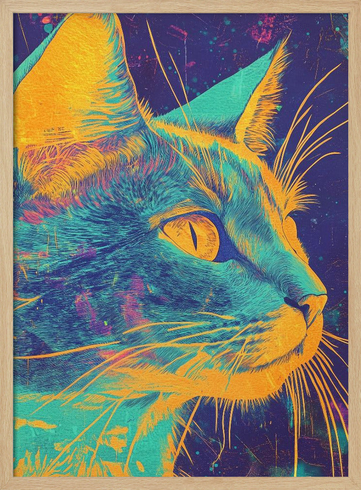 Blue Cat | Poster