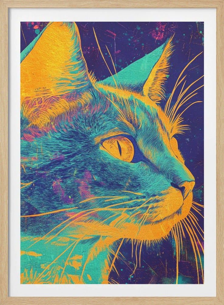 Blue Cat | Poster