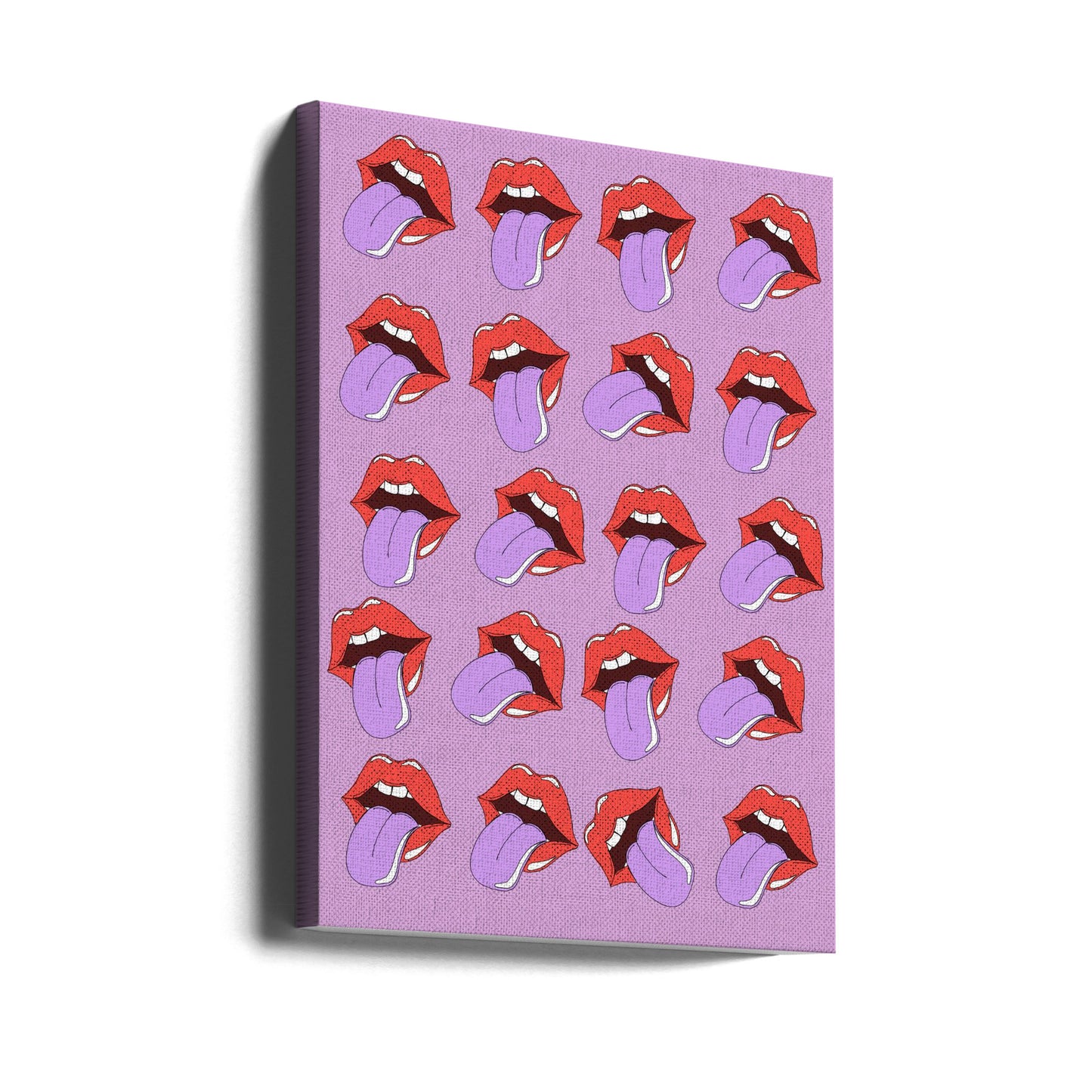 Lips Pattern | Canvas