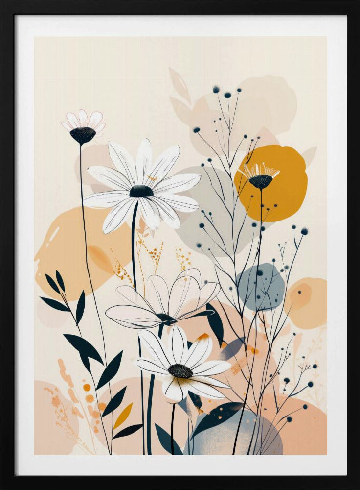 Abstract Floral Elements | Poster