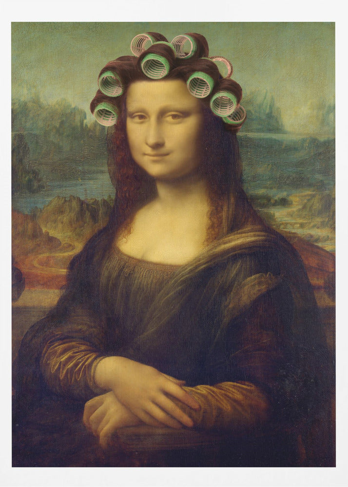 Mona Lisa - the Curly Girly Edition | Poster