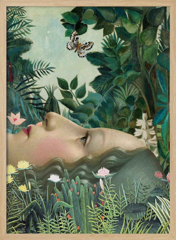 Giovanna i tropisk trädgård | Poster