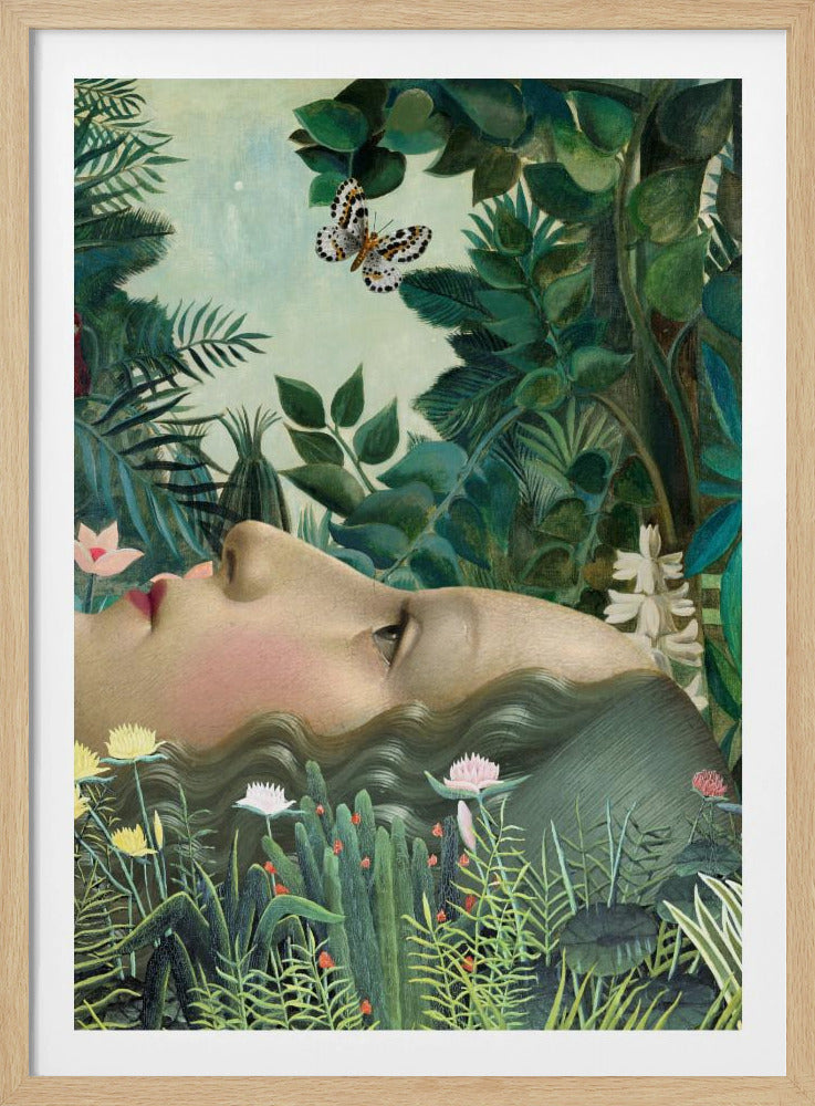 Giovanna i tropisk trädgård | Poster
