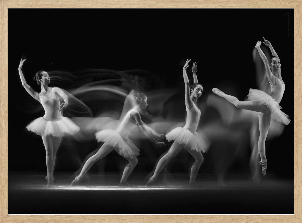 Balerina-taideaalto | Julisteet - Taidevedokset