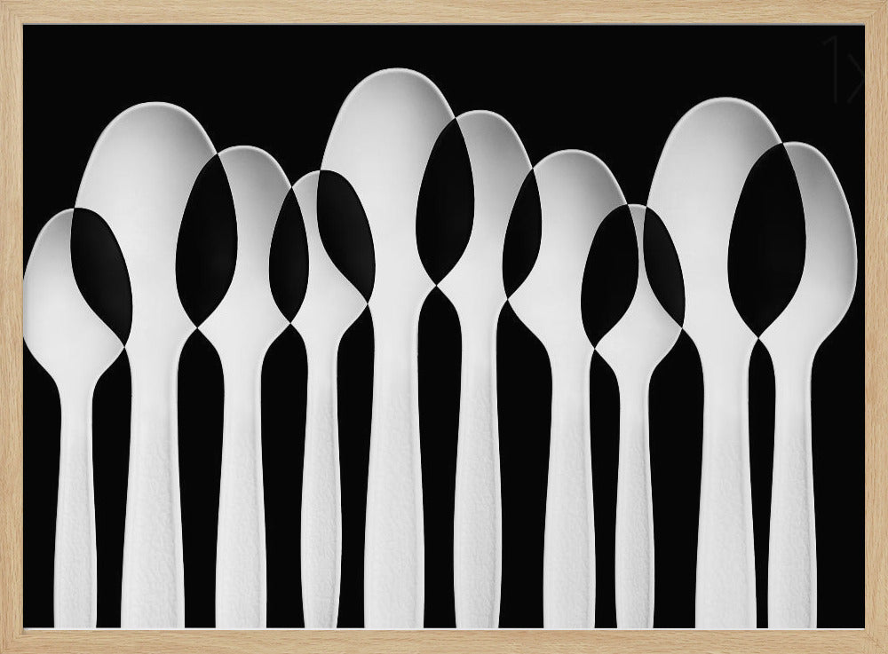 Cucchiai Abstract: Foresta | Poster - Stampe d’Arte