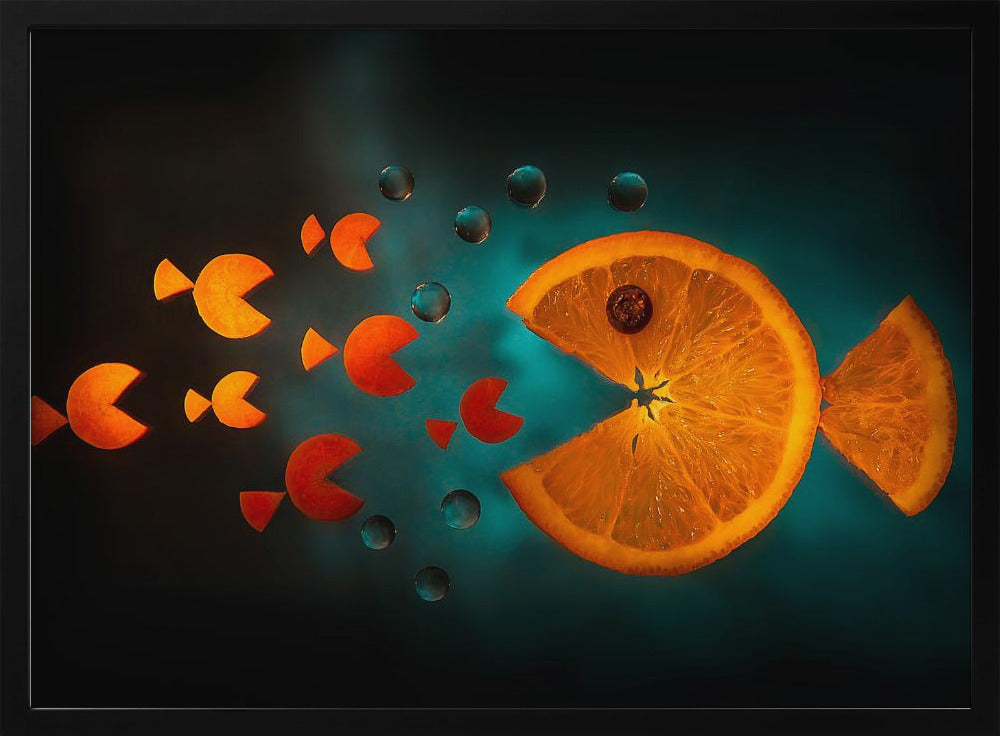 Pez naranja Posters - Impresiones de Arte