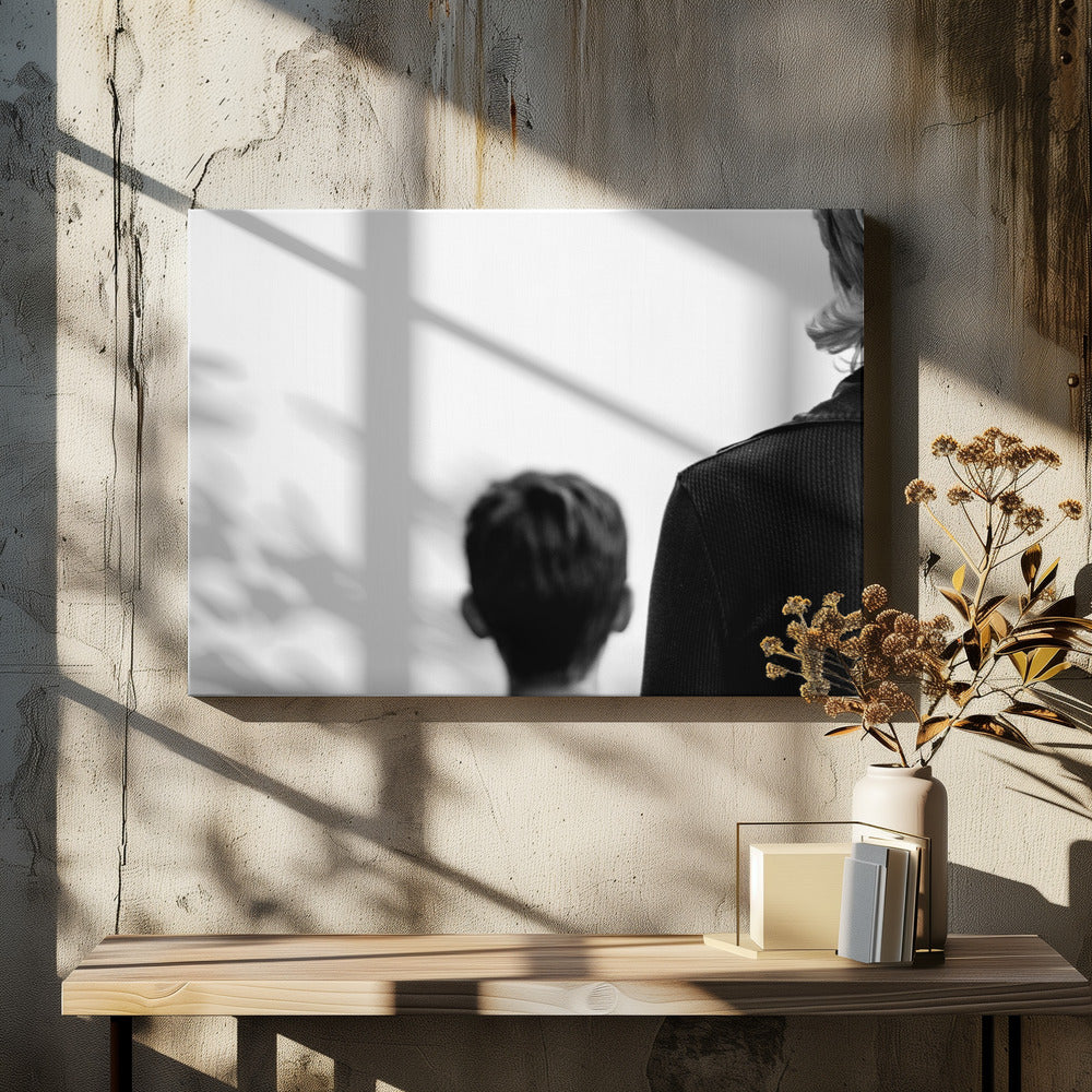 Mutter und Sohn. | Leinwand-Bilder