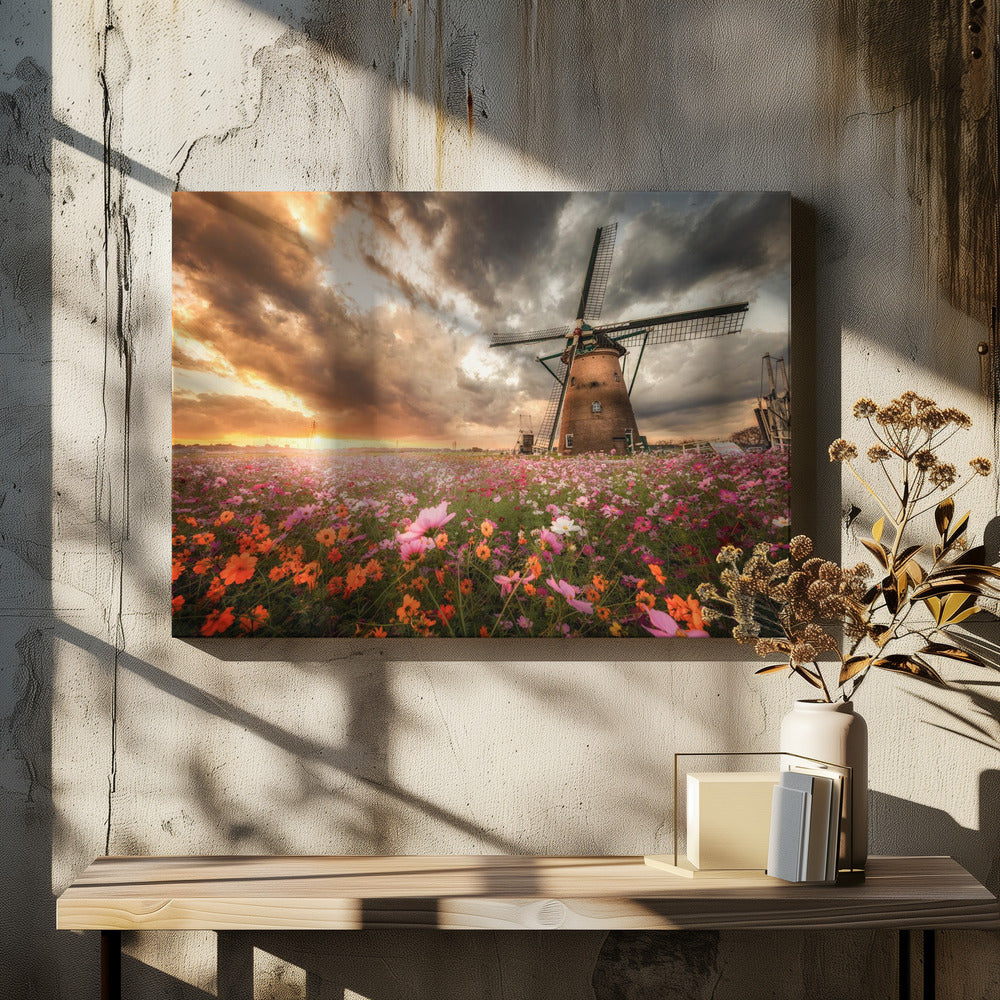 Storslagen blomstervärld | Canvas