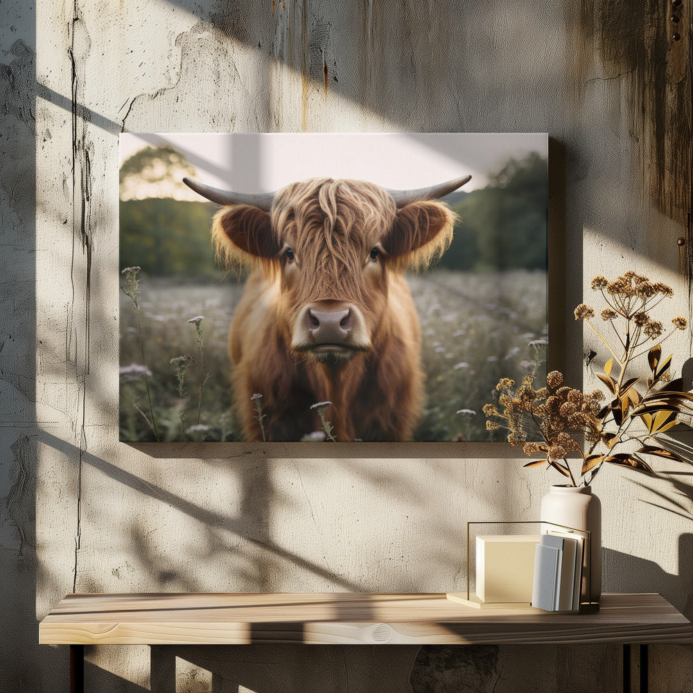 Hooglandkoe | Canvasprints