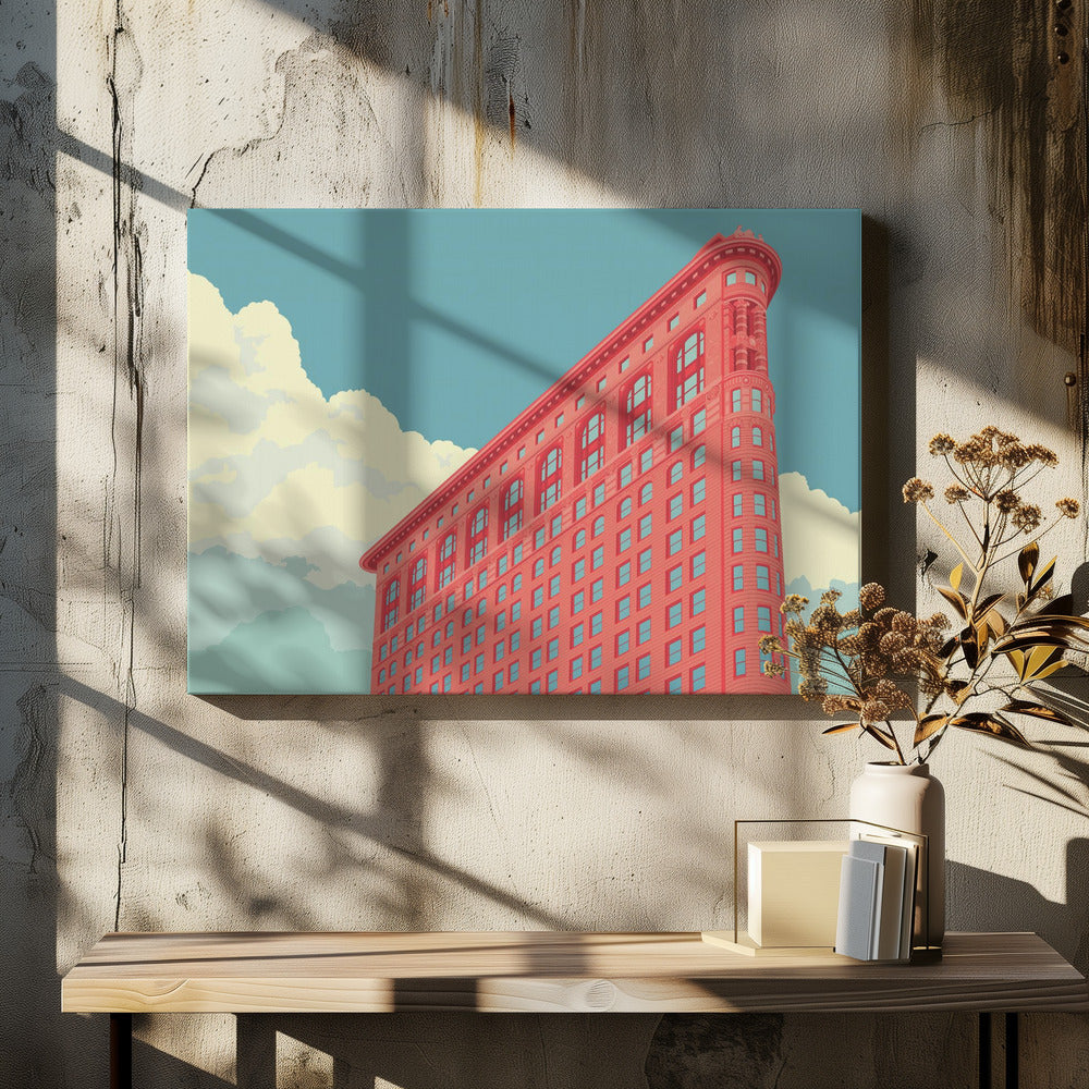 New York Flatiron-bygningen | Lerretsbilder
