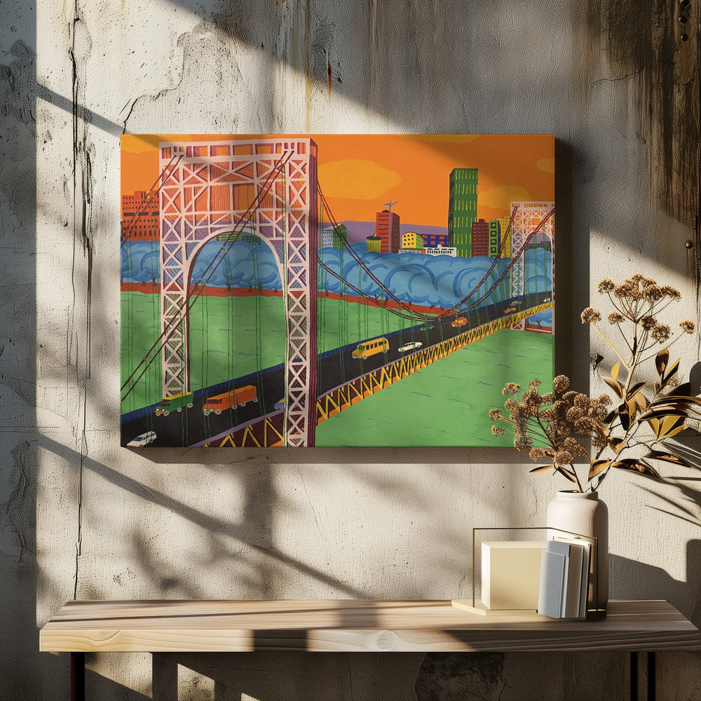 Ponte George Washington | Stampe su Tela