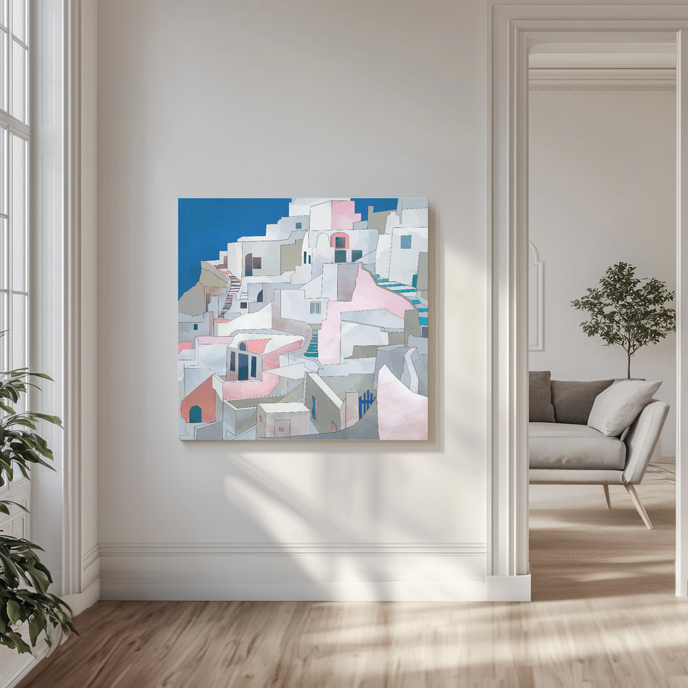 Santorini7x7 | Stampe su Tela
