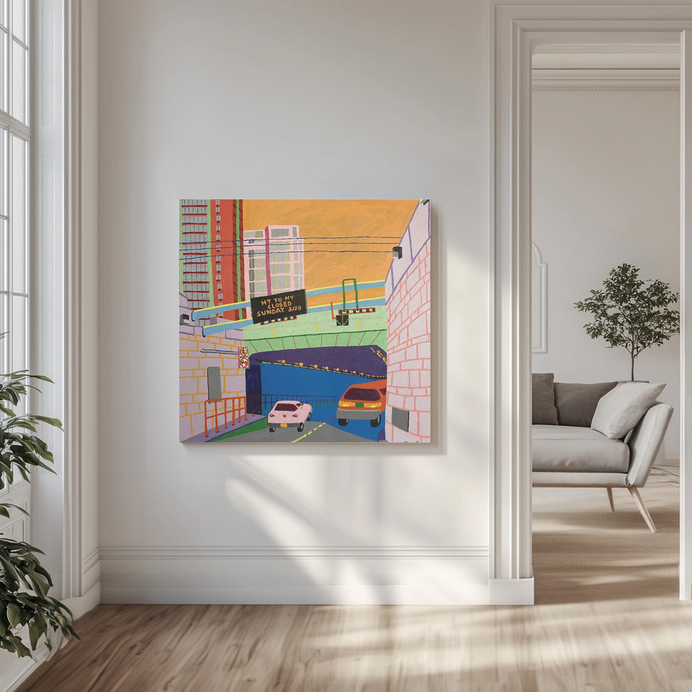 Entrée du tunnel Holland | Tableaux sur Toile