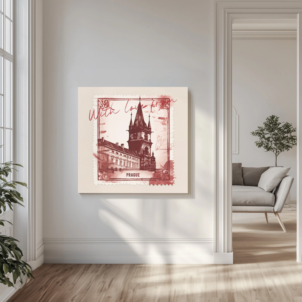 With Love From Prague | Canvas