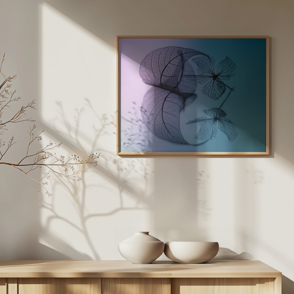 Geschichte von Blatt und Blüte | Poster - Kunstdruck
