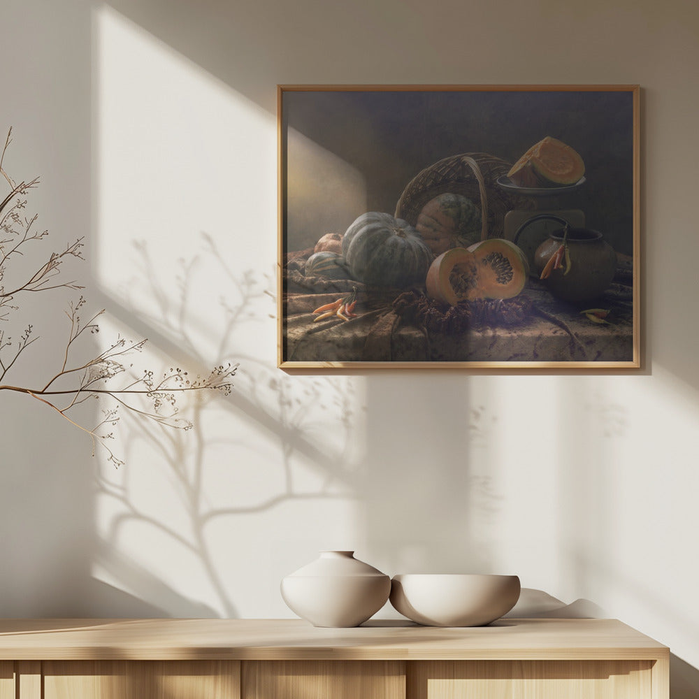 Still Life with Pumpkins | Poster