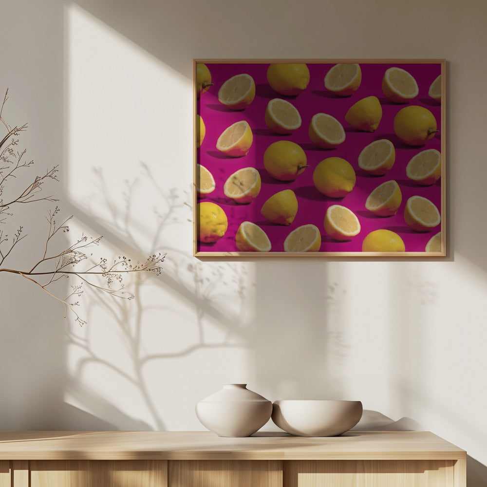 Citroner | Plakater - Kunsttryk