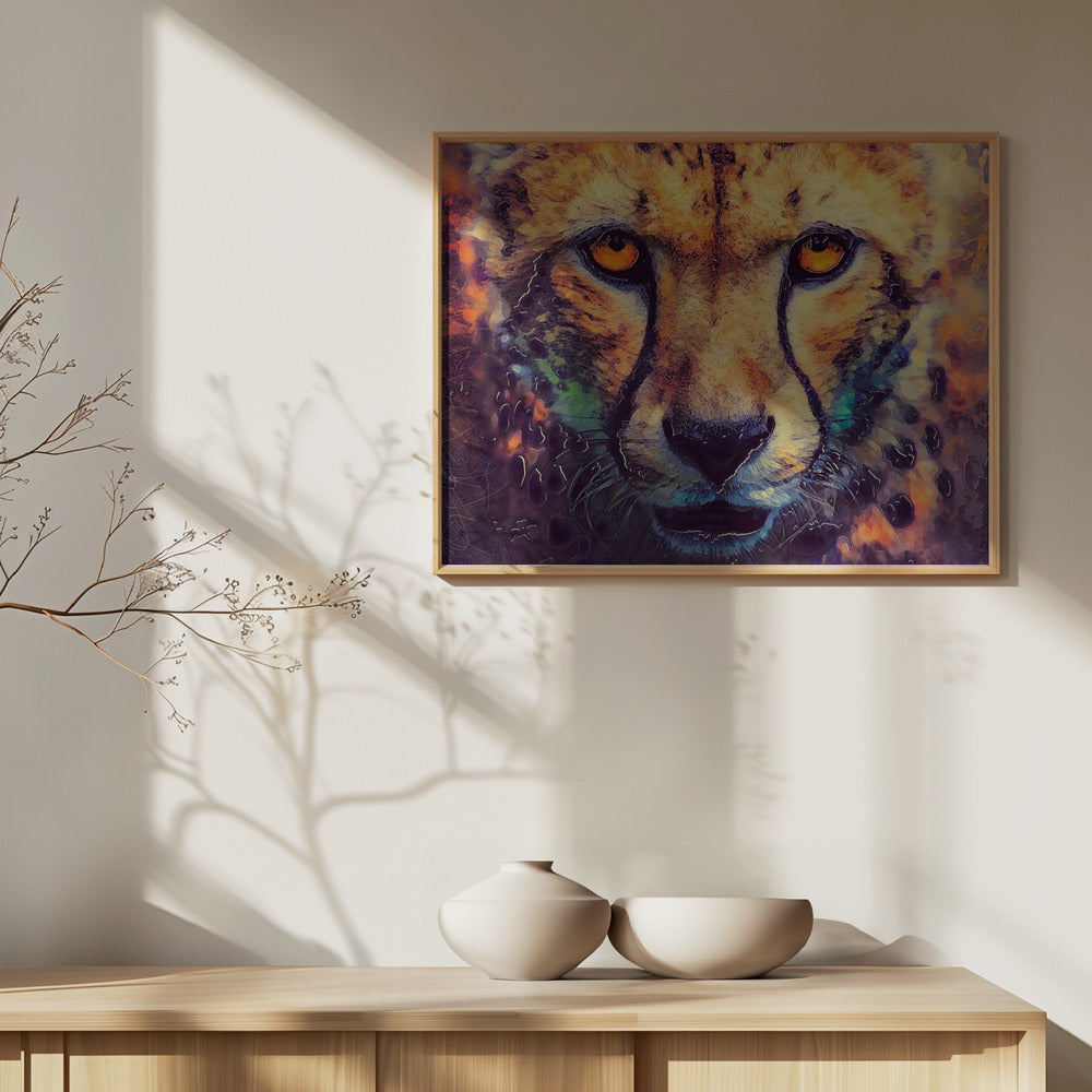 Animals Leopard Watercolor Animal Art | Poster