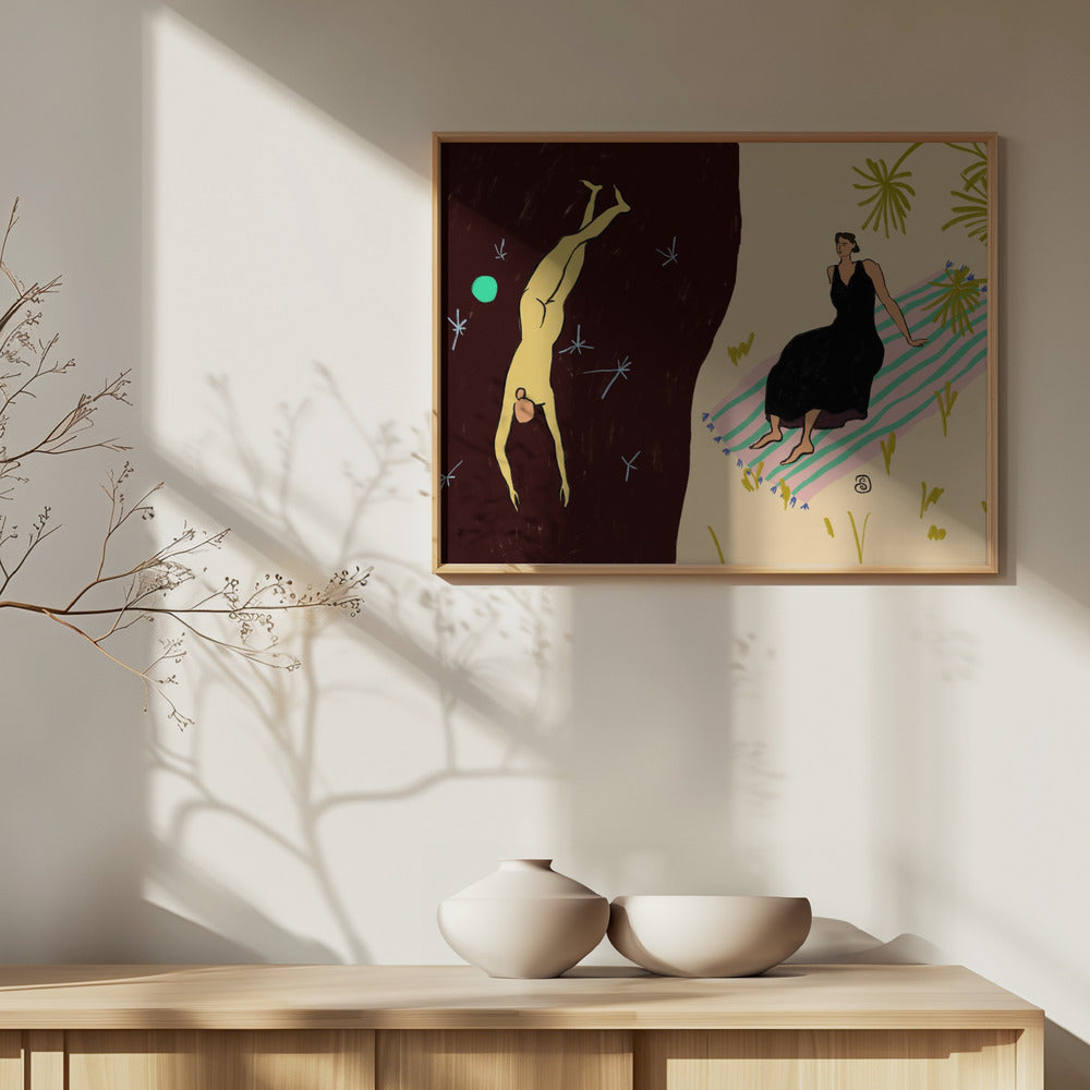 Diving Figure | Poster