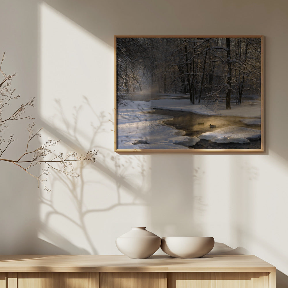 Det første lys | Plakater - Kunsttryk