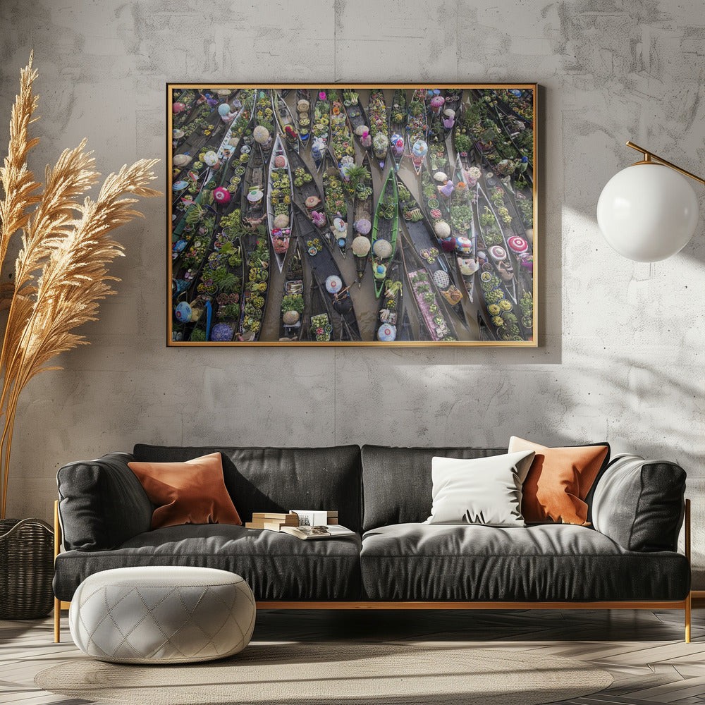 Marché flottant | Posters - Affiche Artistique