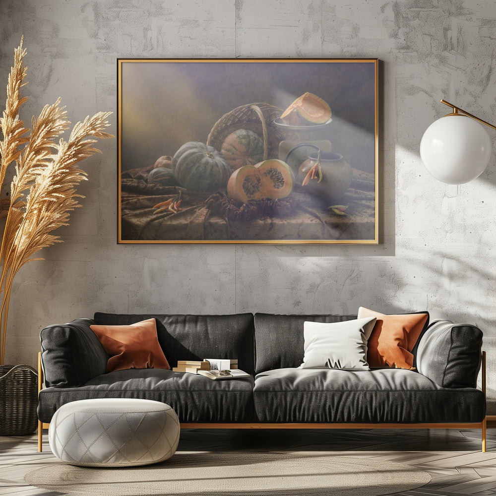 Still Life with Pumpkins | Poster