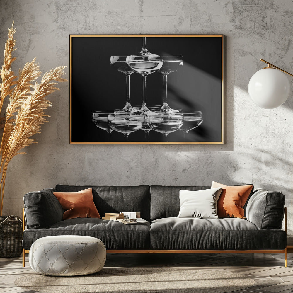 Champagnetårn_10 | Plakater - Kunsttryk