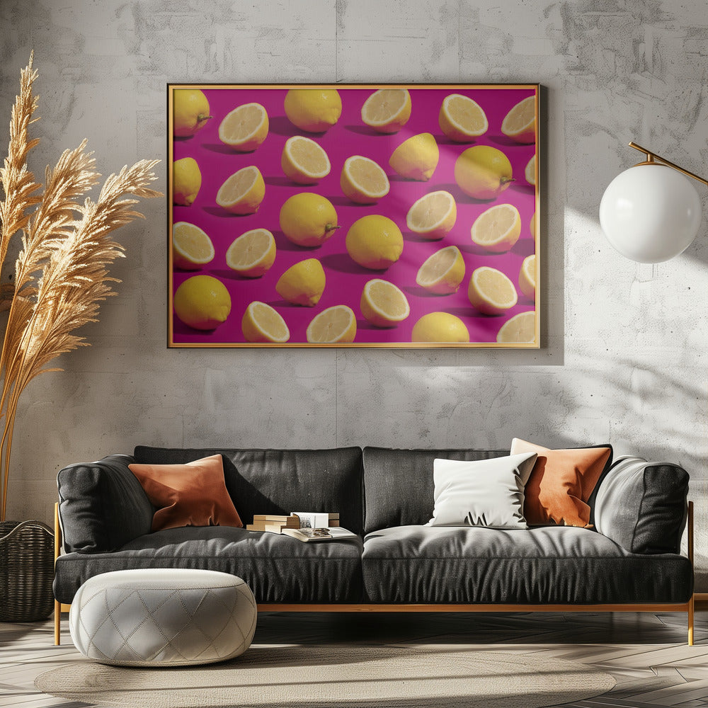 Citroner | Plakater - Kunsttryk