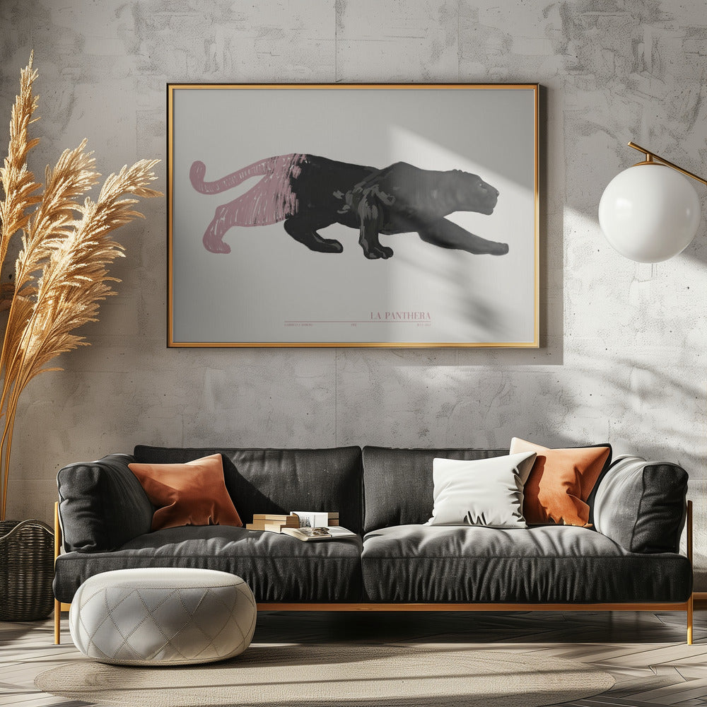 La Panthera (rosa) | Poster