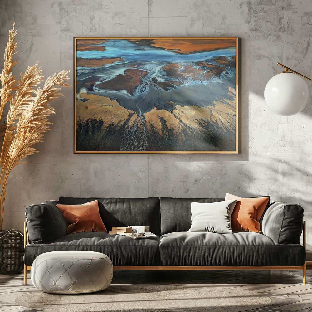 California Aerial - El desierto desde arriba | Posters - Impresiones de Arte