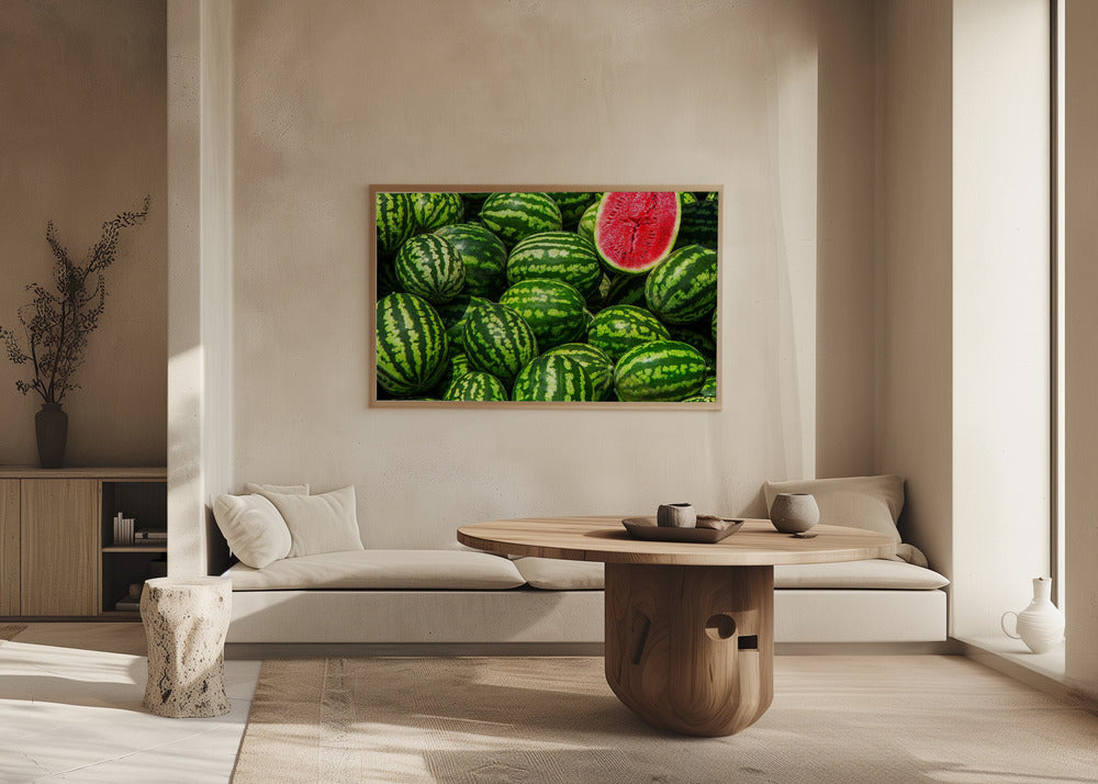Rouge en vert | Posters - Affiche Artistique