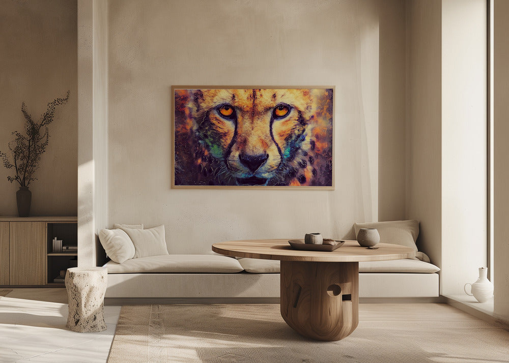 Animals Leopard Watercolor Animal Art | Poster