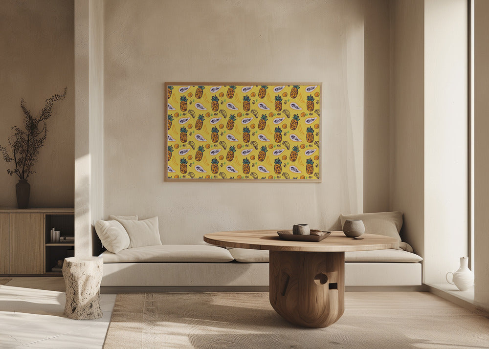 Tropical Fruit Fiesta | Poster