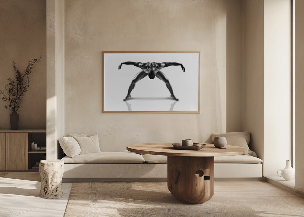 Metallisk Nude 3 | Poster