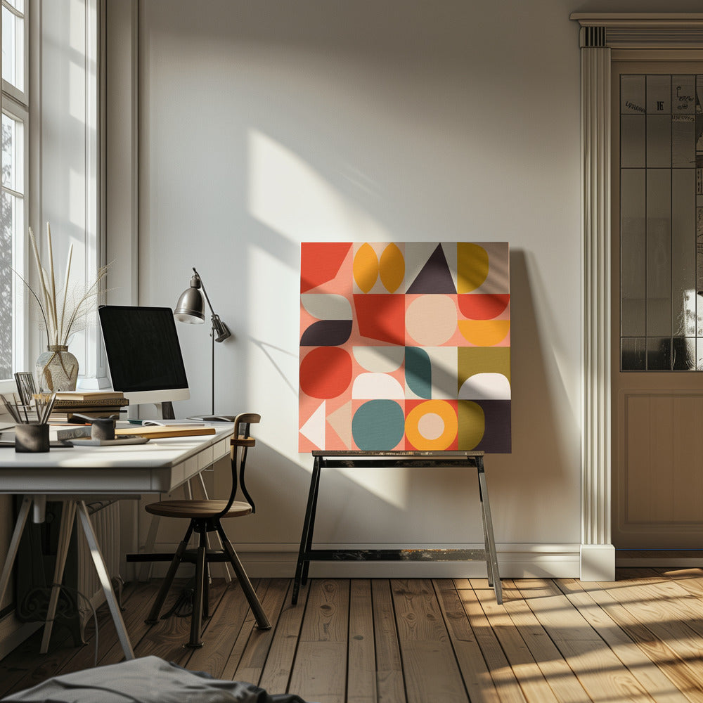 Bauhaus Ny 4 | Lærredsbilleder