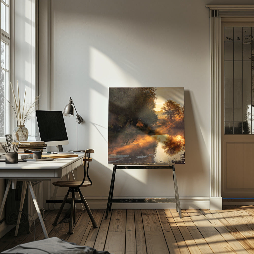 Wenn die Natur mit Licht malt I | Leinwand-Bilder