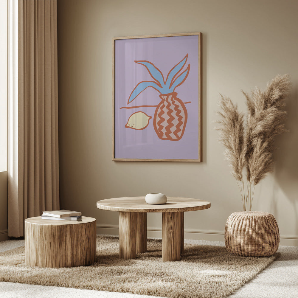 Lilac Lemon | Poster