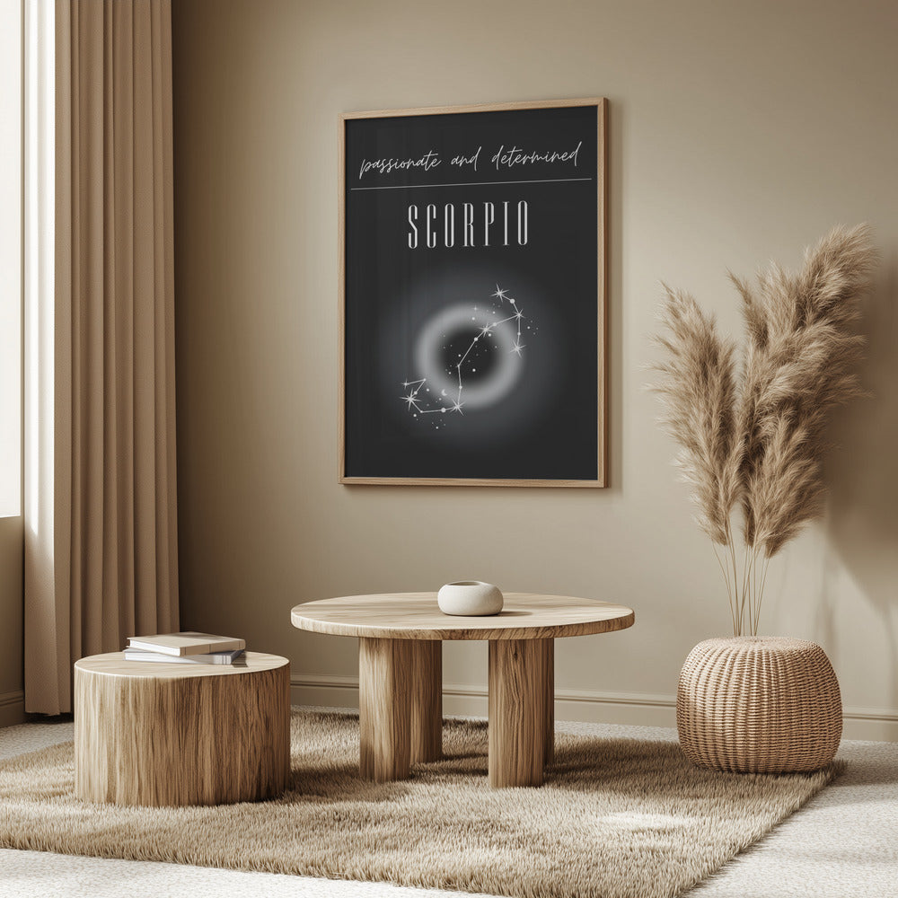 Scorpio Zodiac Print Art | Poster