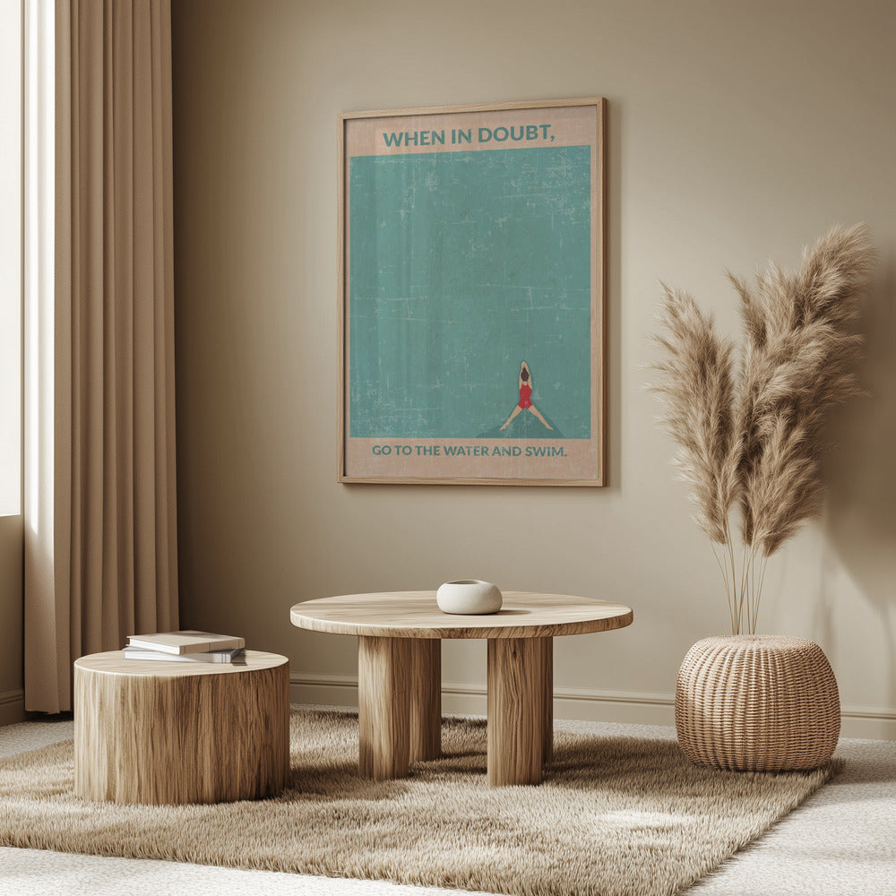 Open Water Standard Wall Art | Poster