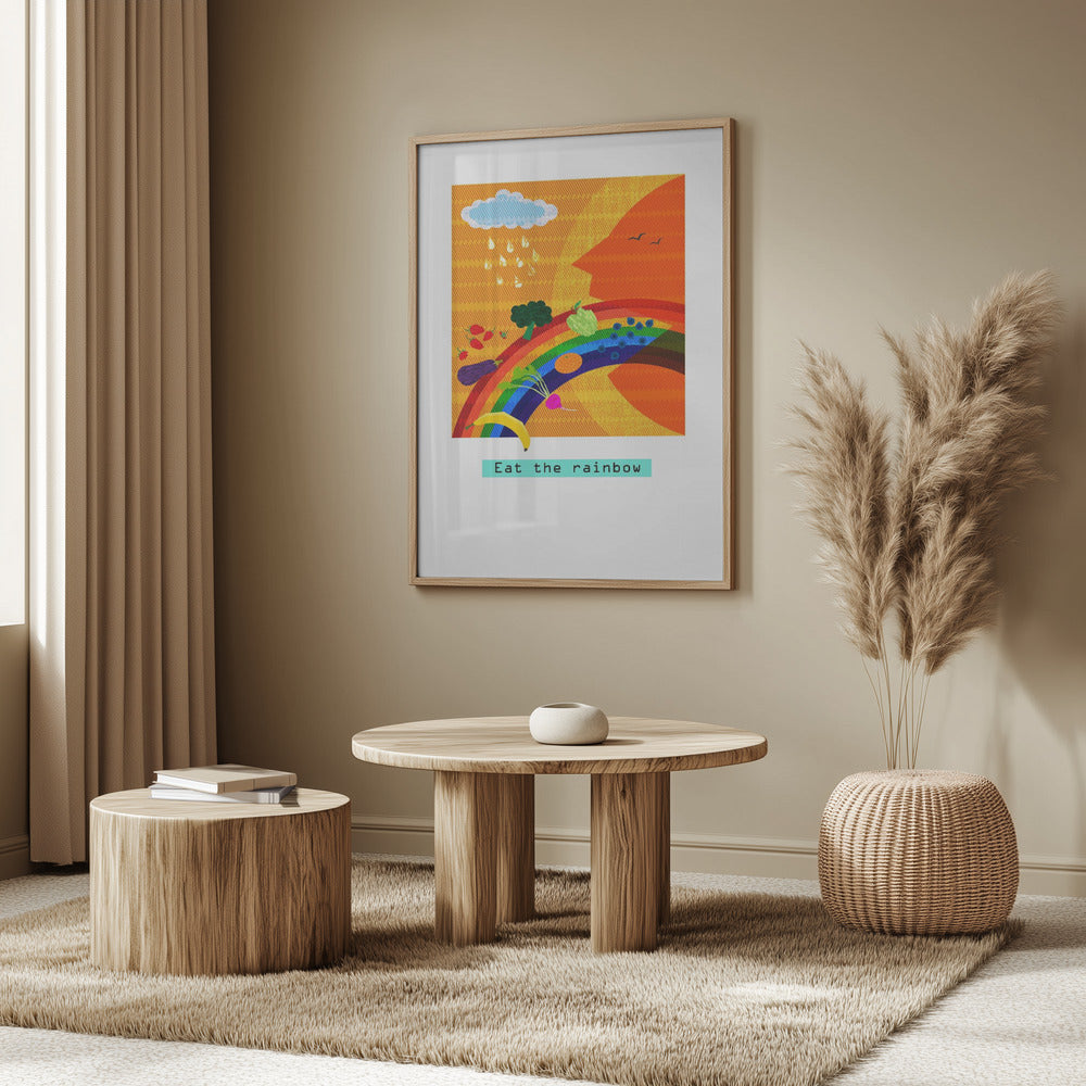 Ät regnbågen | Poster