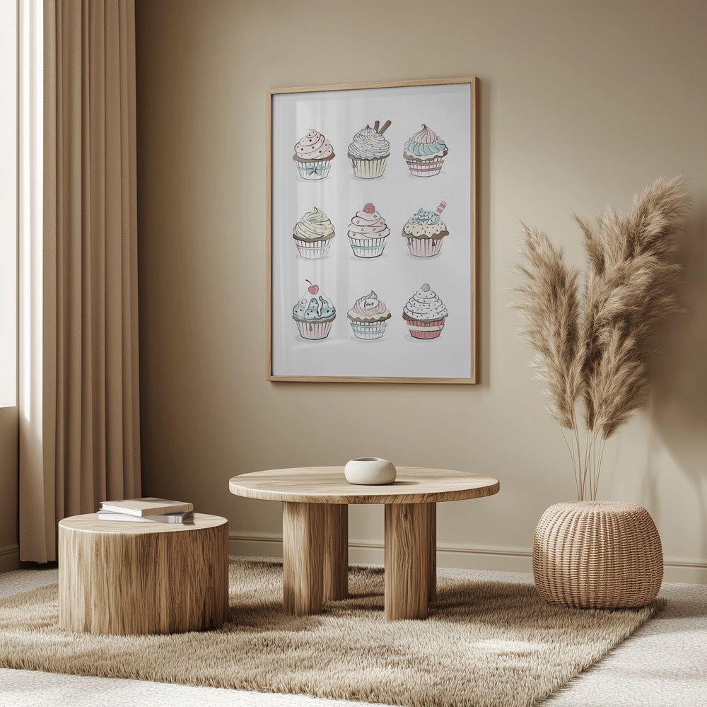 Sweet Cupcake Medley | Poster