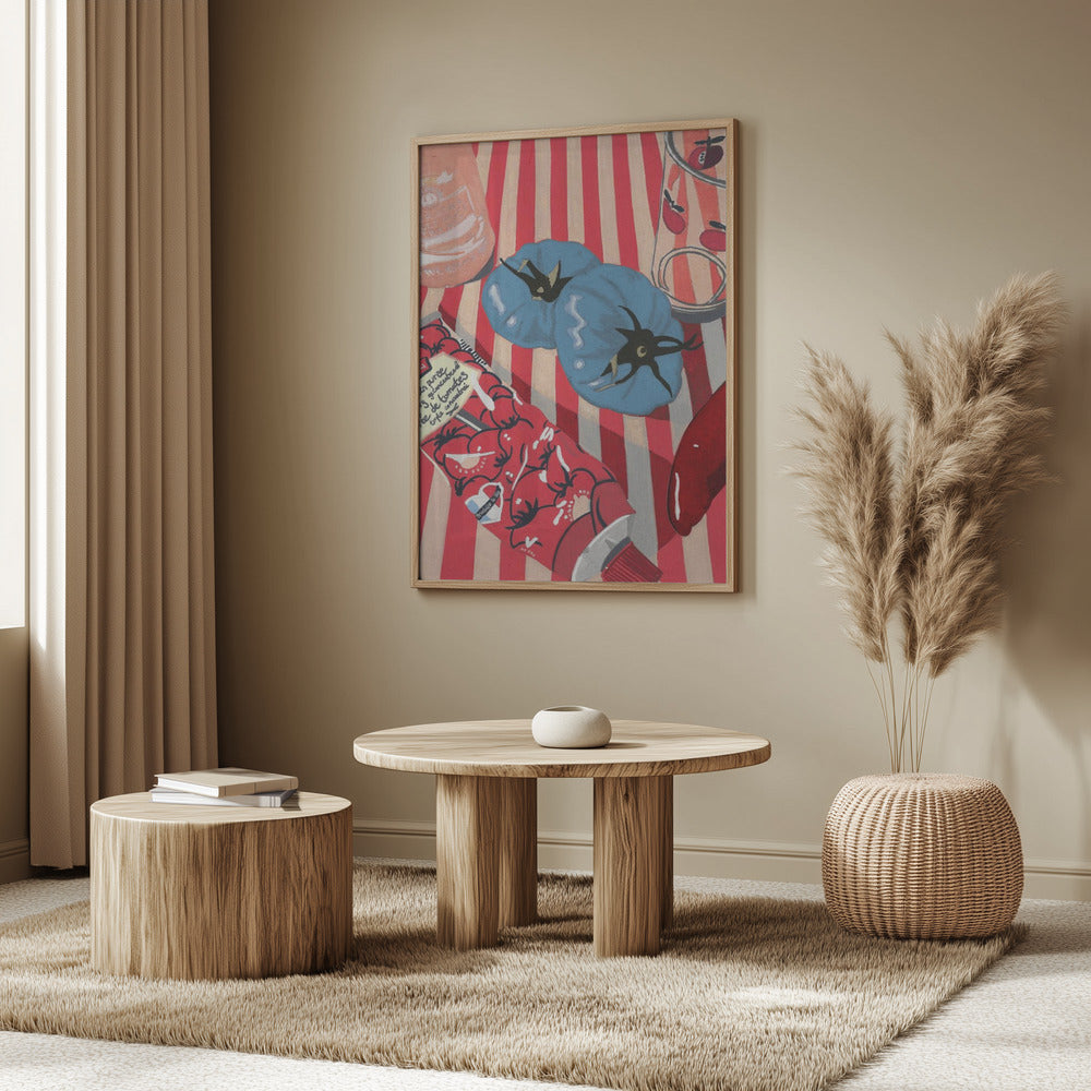 Blue Tomatoes | Poster