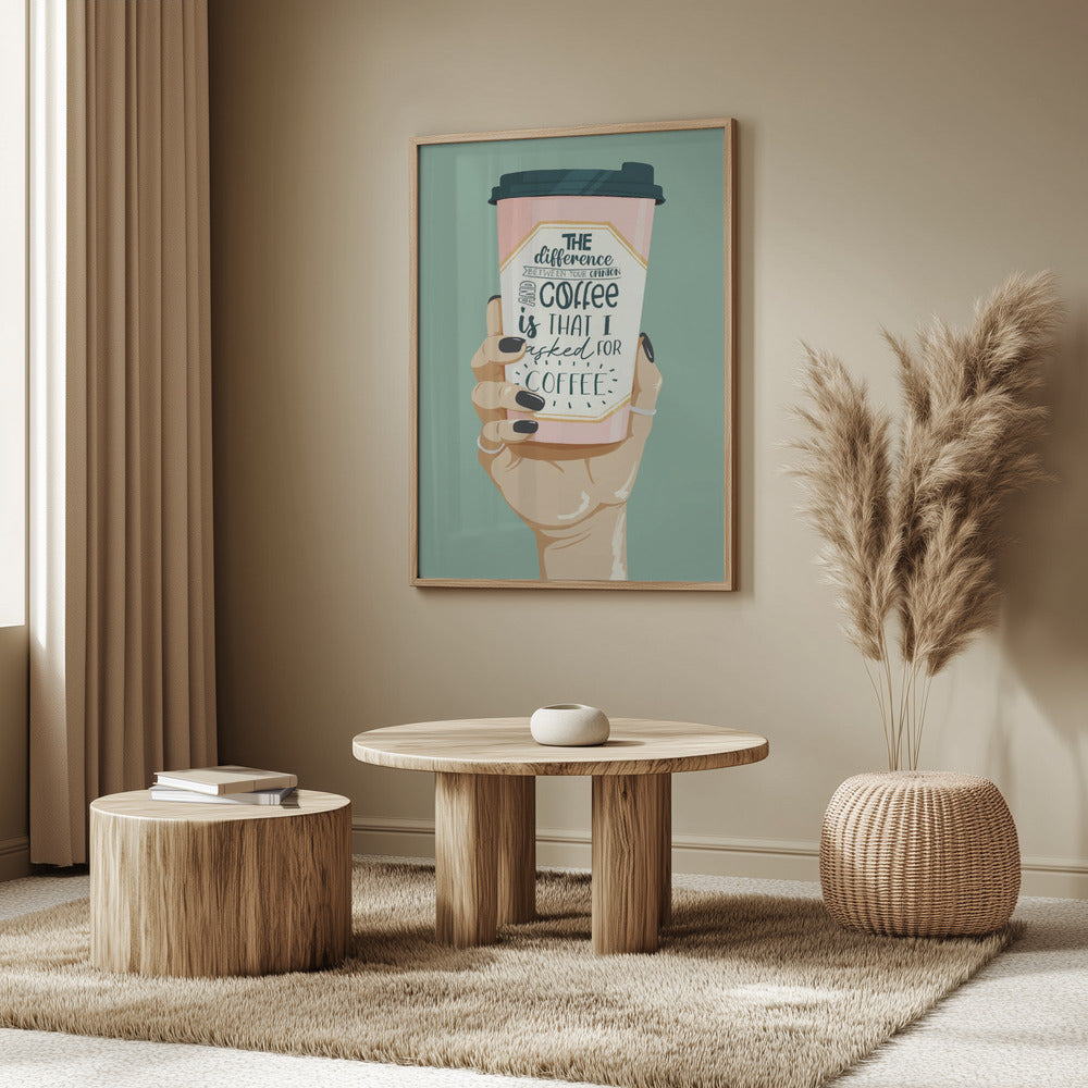 Bad om kaffe | Poster