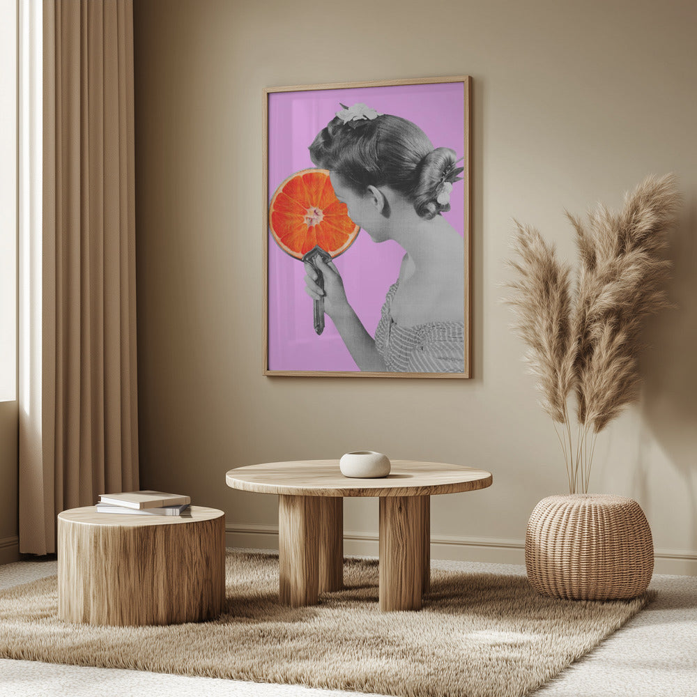 Spieglein, Spieglein an der Wand ... | Poster - Kunstdruck