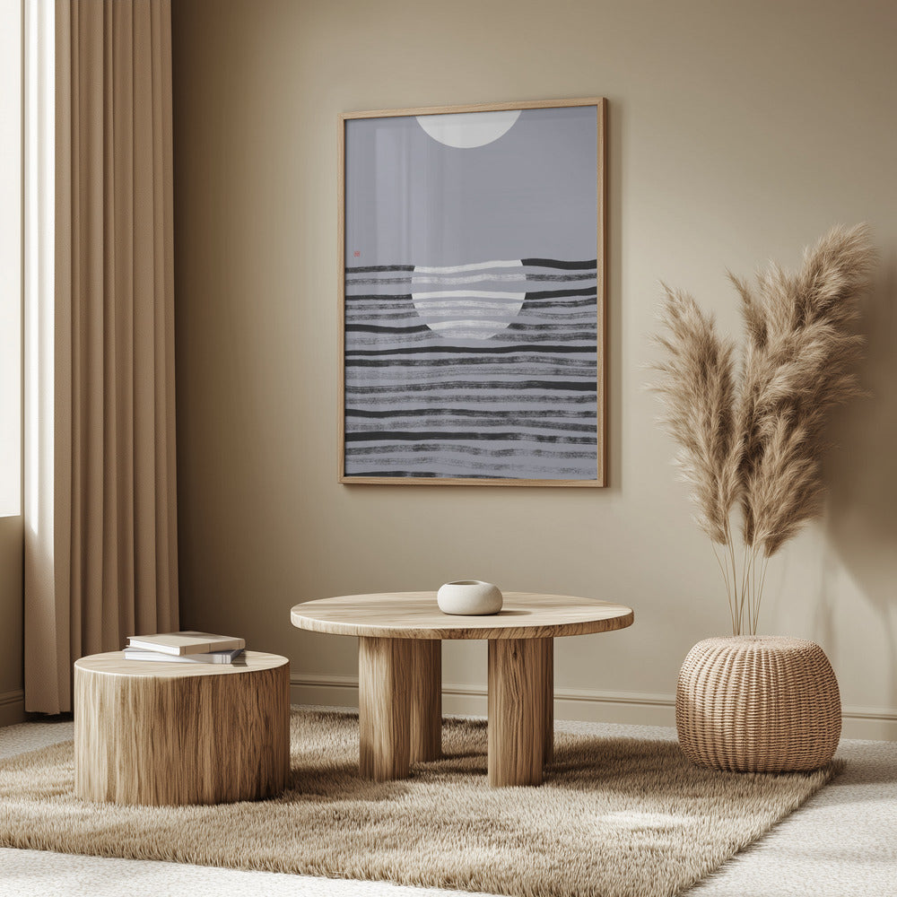 Dold måne nr 2 | Reflektion | Poster