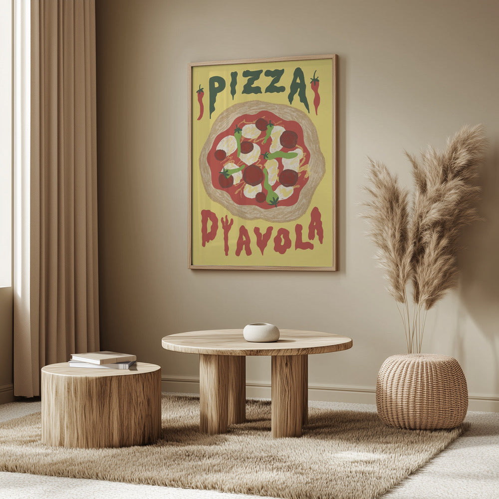 Pizza Diavola | Poster