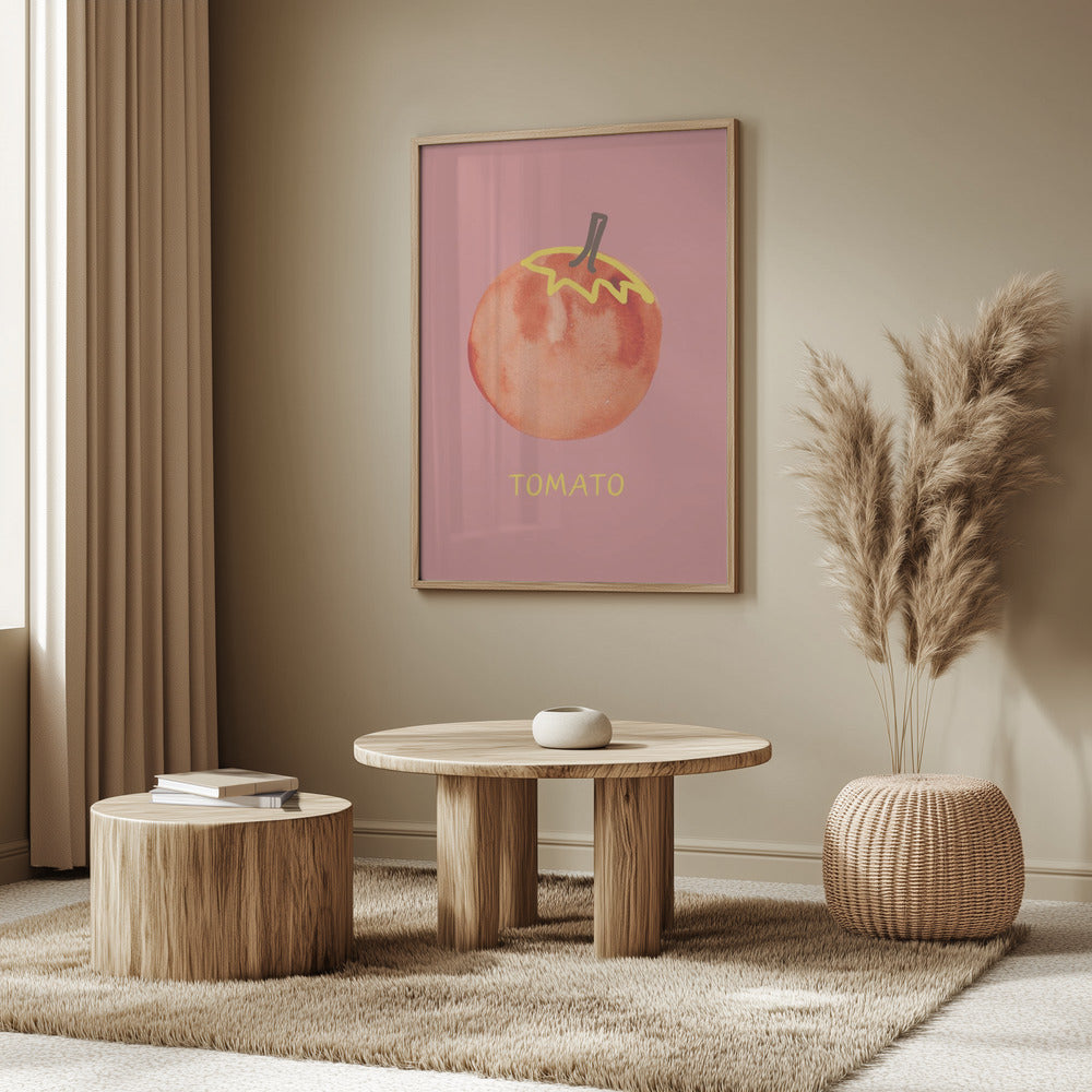 Tomato in Pink | Poster